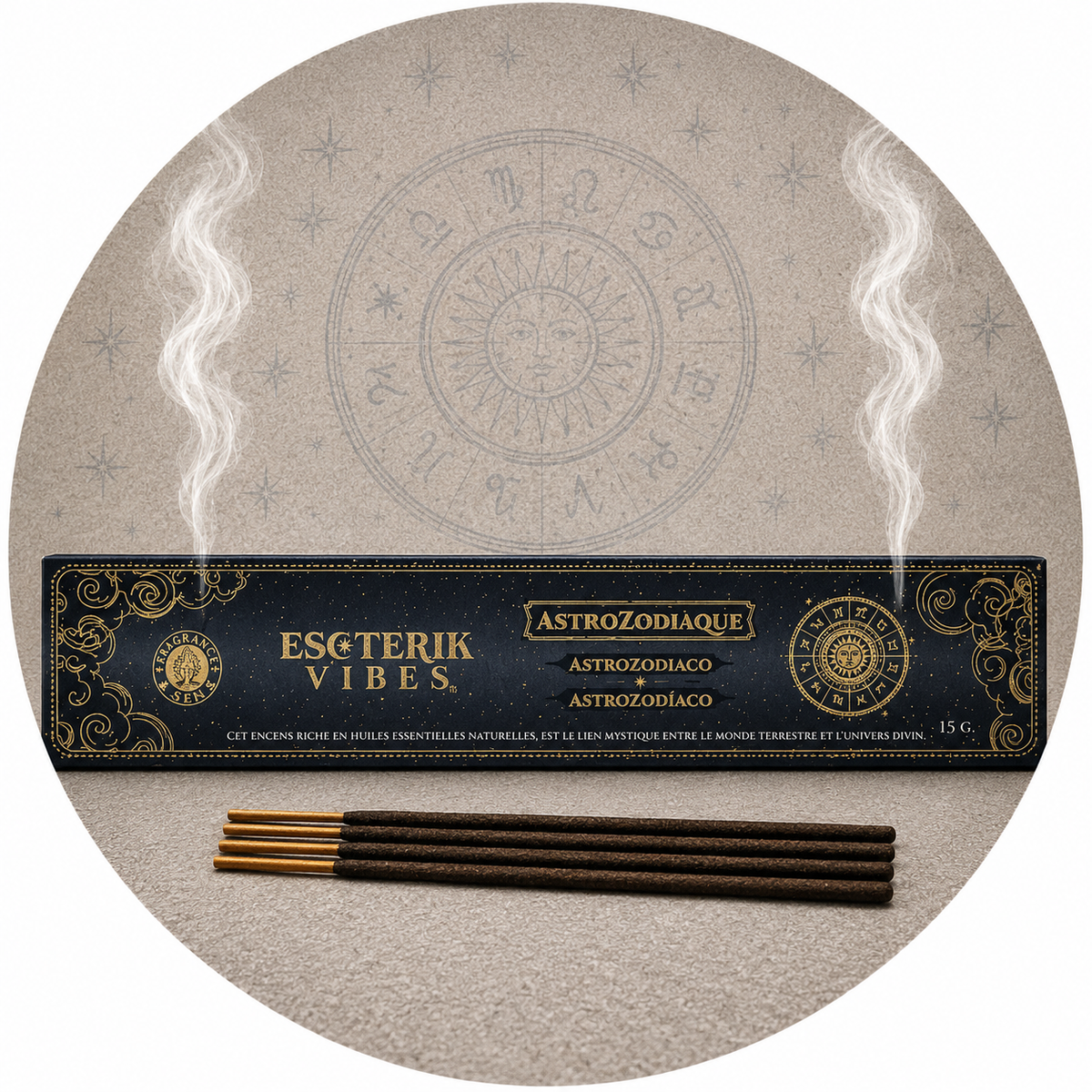 ESOTERIK VIBES INCENSO ASTROZODIACO - Sintonizzazione con influenza cosmica delle stelle | Scopri su Clorophilla Shop