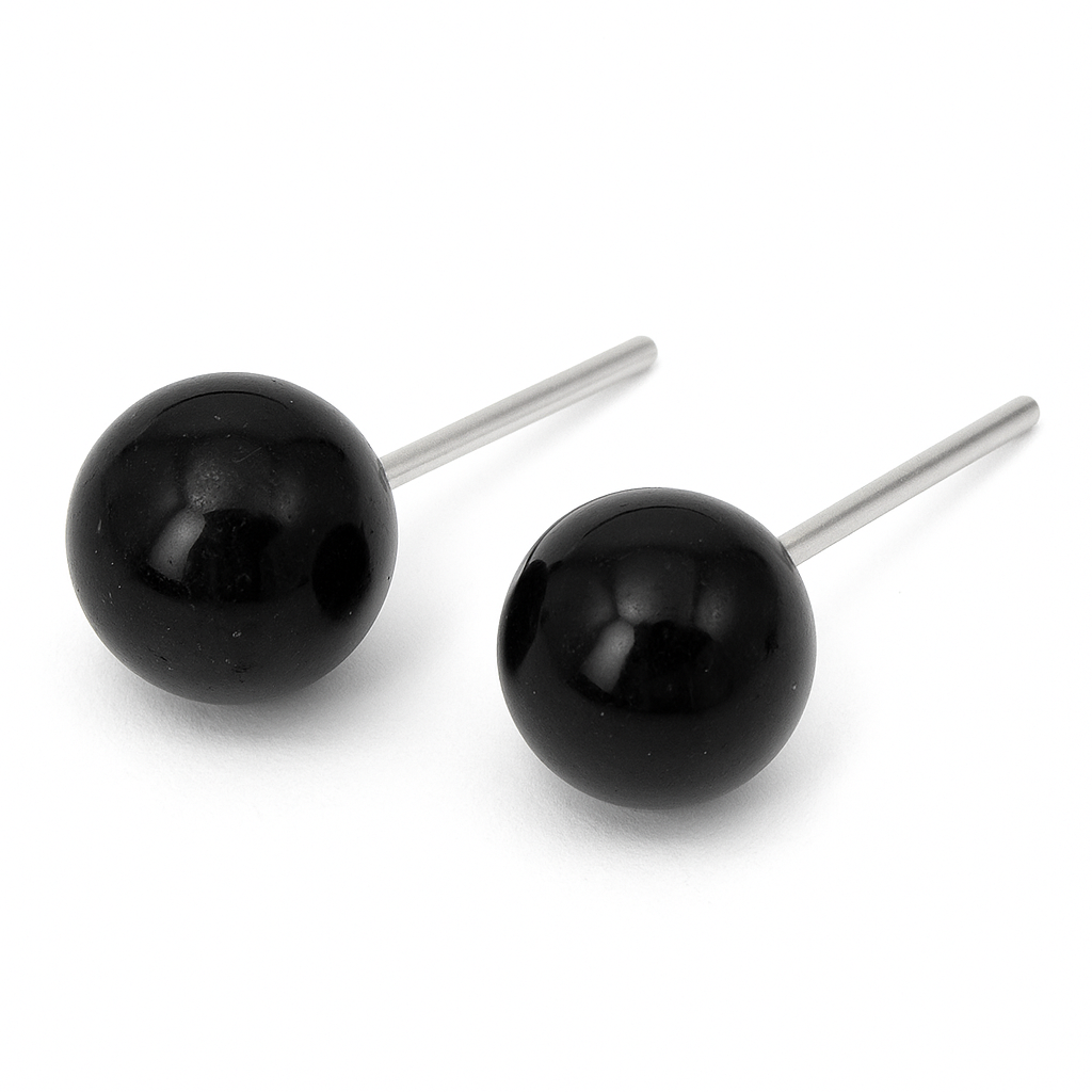 ORECCHINI IN TORMALINA NERA - Protezione energetica | Scopri su Clorophilla Shop