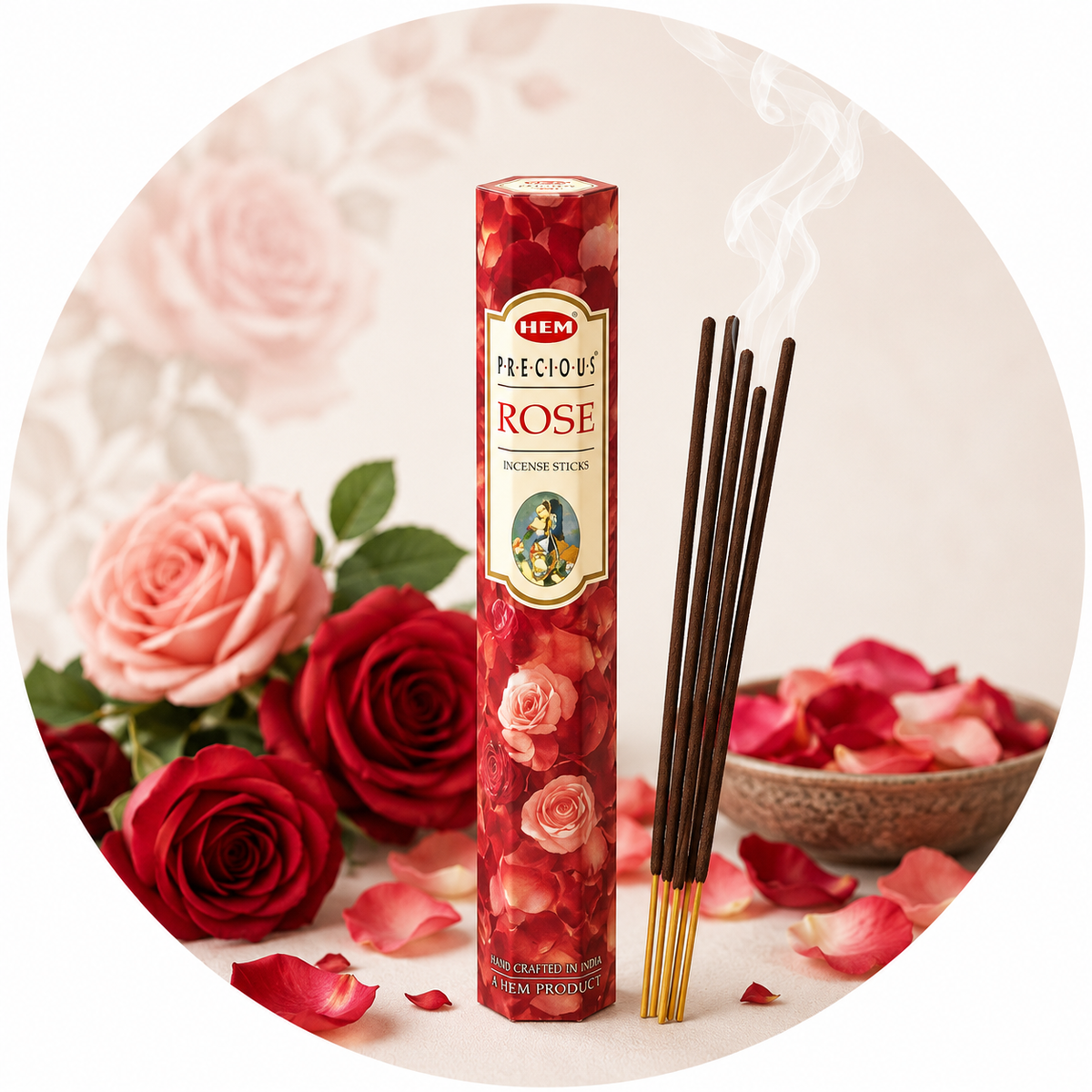HEM INCENSO IN BASTONCINI - Rosa | Scopri su Clorophilla Shop