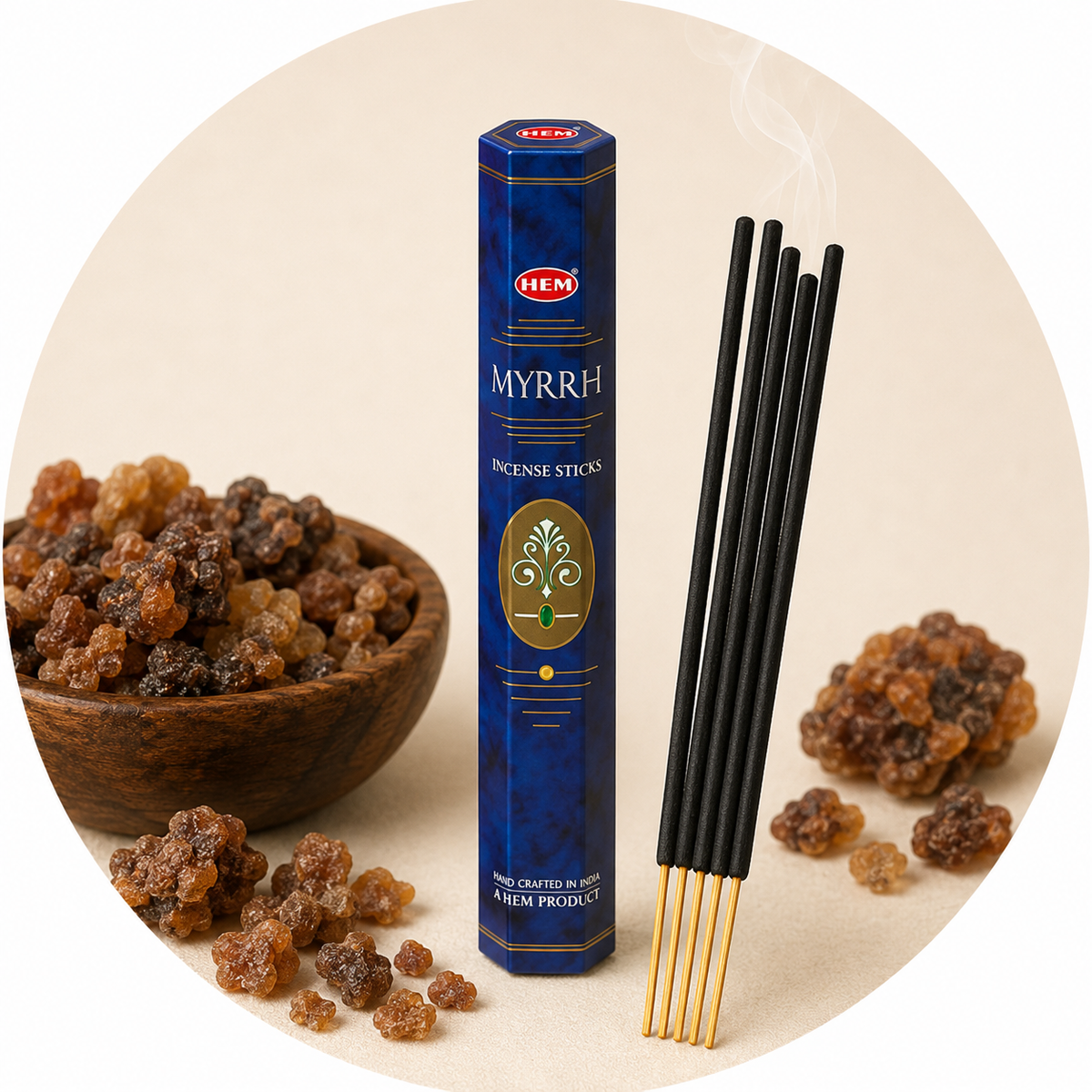 HEM INCENSO IN BASTONCINI - Myrrh (Mirra) | Scopri su Clorophilla Shop