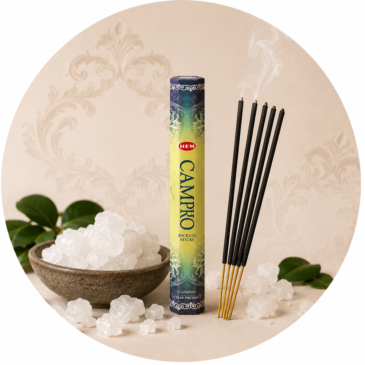 HEM INCENSO IN BASTONCINI - Camphor (Canfora) | Scopri su Clorophilla Shop