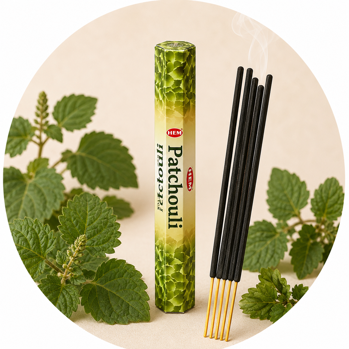 HEM INCENSO IN BASTONCINI - Patchouli | Scopri su Clorophilla Shop