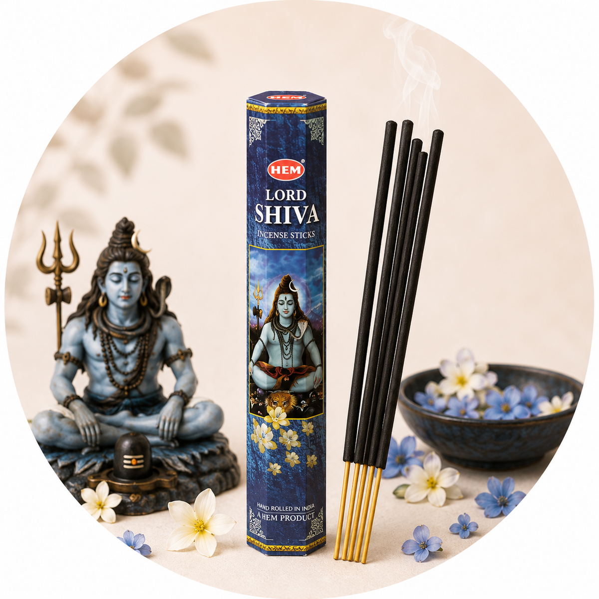 HEM INCENSO IN BASTONCINI - Shiva | Scopri su Clorophilla Shop