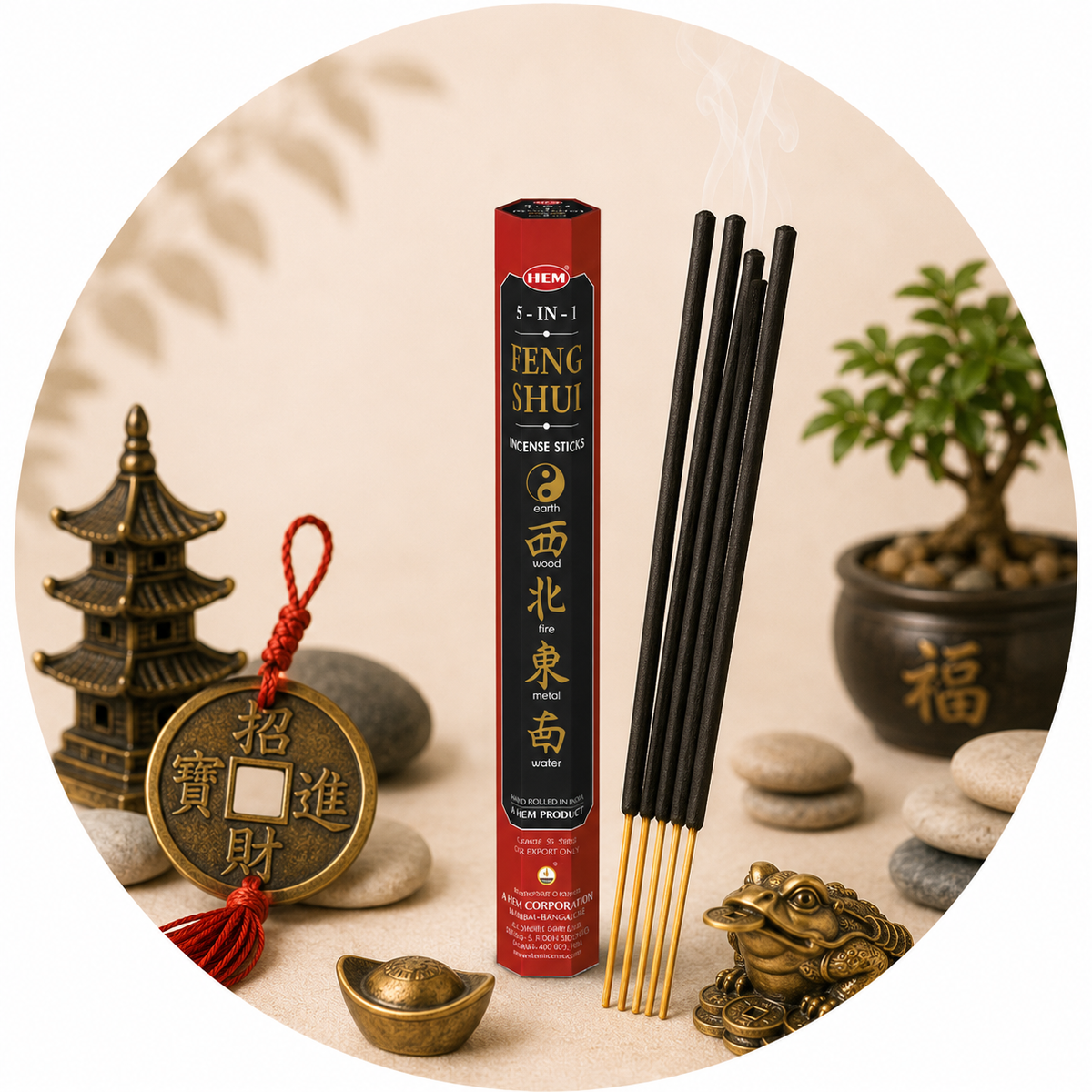 HEM INCENSO IN BASTONCINI - Feng Shui | Scopri su Clorophilla Shop
