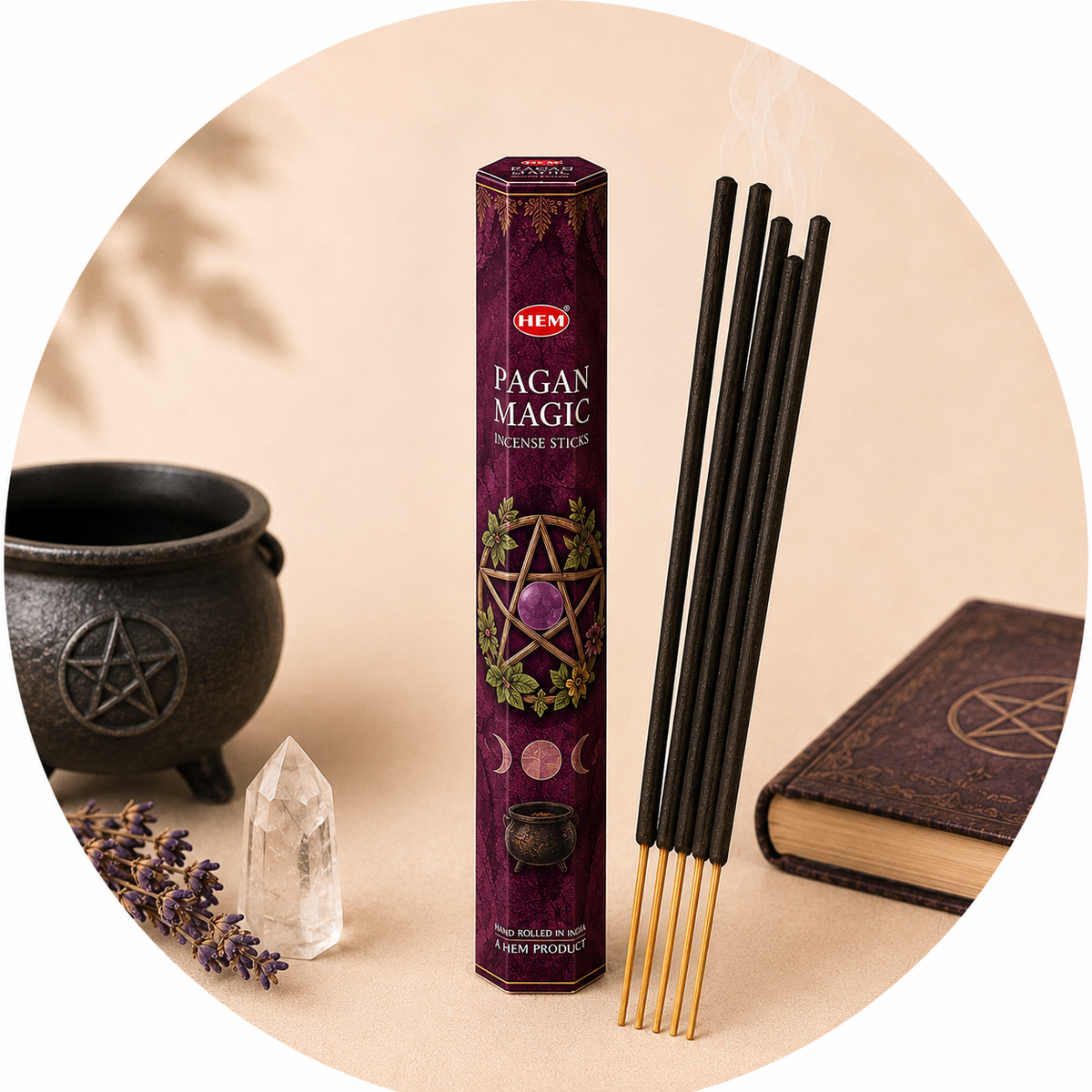 HEM INCENSO IN BASTONCINI - Pagan Magic (Magia pagana) | Scopri su Clorophilla Shop