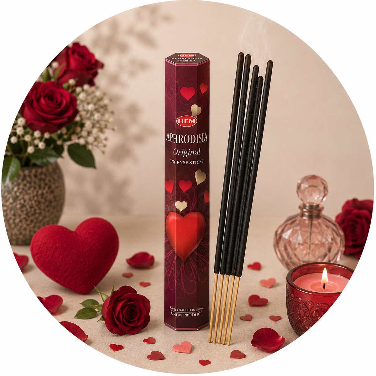 HEM INCENSO IN BASTONCINI - APHRODISIA | Scopri su Clorophilla Shop