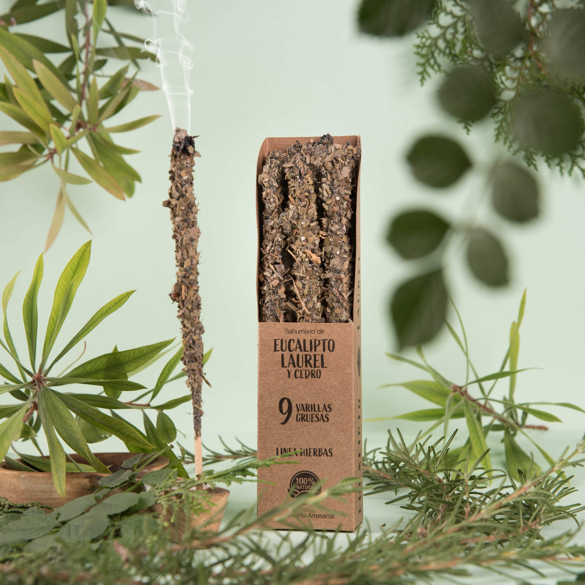 SAGRADA MADRE INCENSO BOTANICO - Eucalipto, Cedro e Alloro | Scopri su Clorophilla Shop