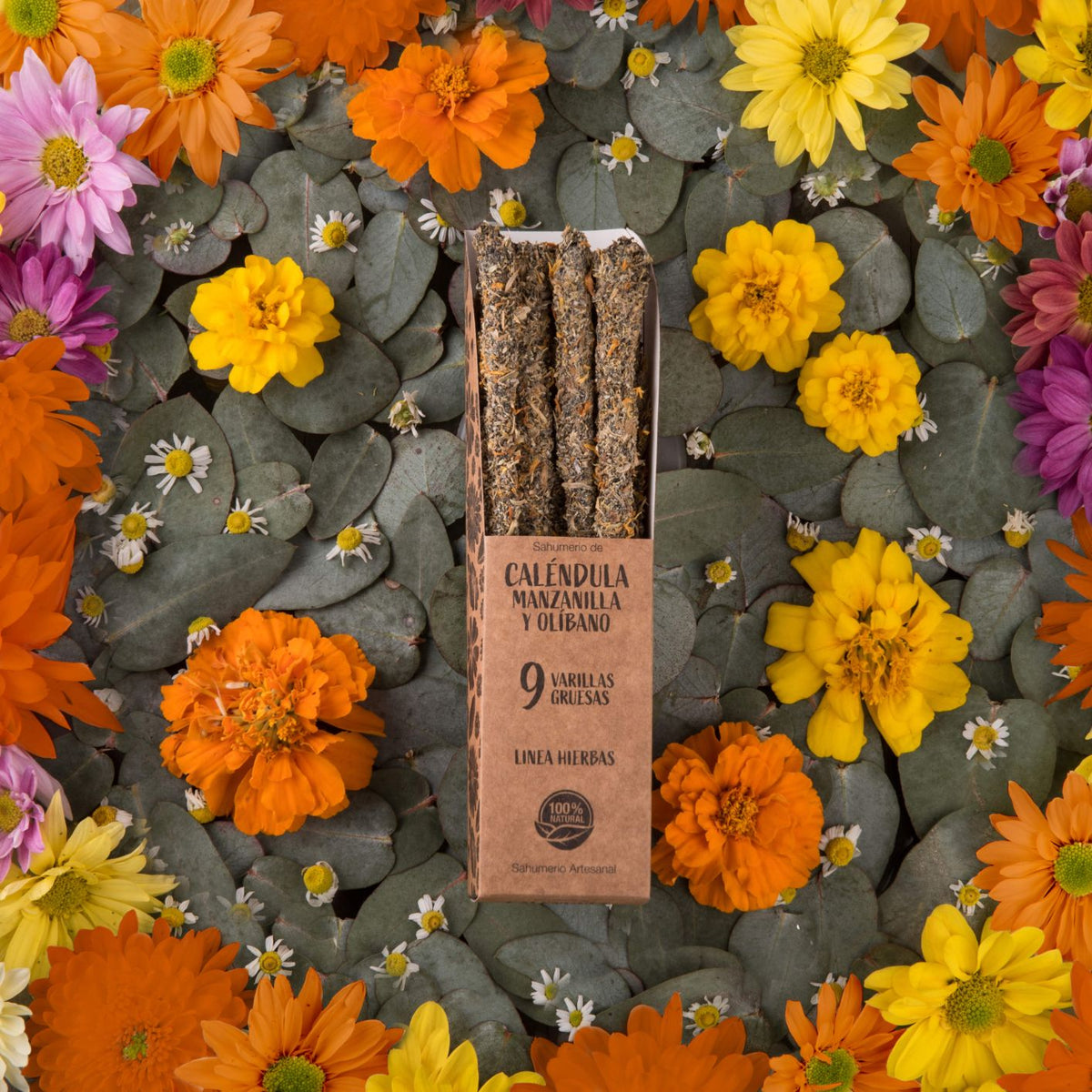 SAGRADA MADRE INCENSO BOTANICO - Calendula, camomilla e olibano | Scopri su Clorophilla Shop