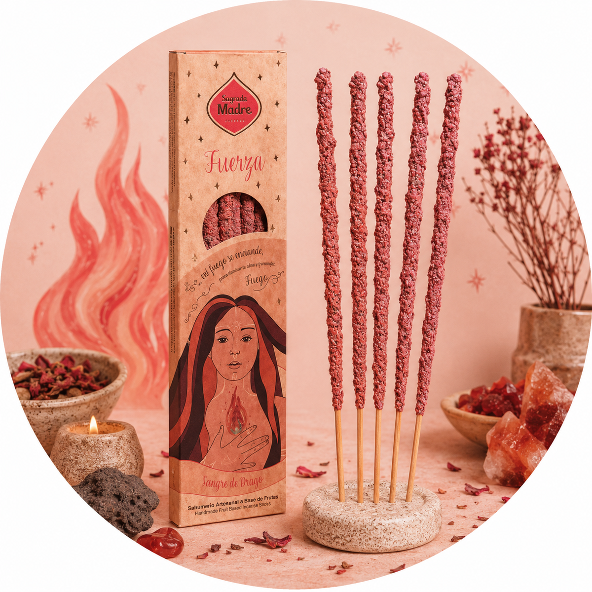 SAGRADA MADRE INCENSO 5 ELEMENTI - Diverse fragranze | Scopri su Clorophilla Shop