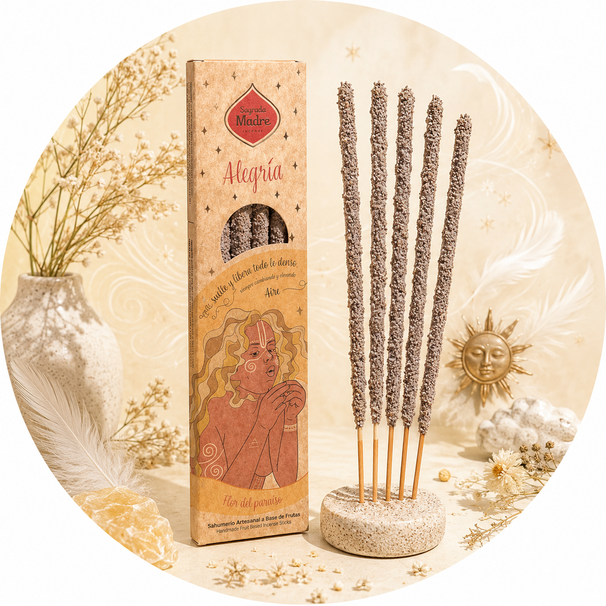SAGRADA MADRE INCENSO 5 ELEMENTI - Diverse fragranze | Scopri su Clorophilla Shop
