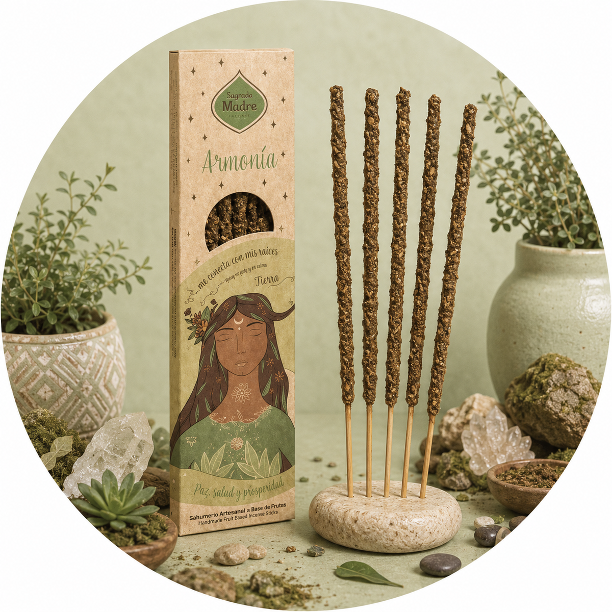 SAGRADA MADRE INCENSO 5 ELEMENTI - Diverse fragranze | Scopri su Clorophilla Shop
