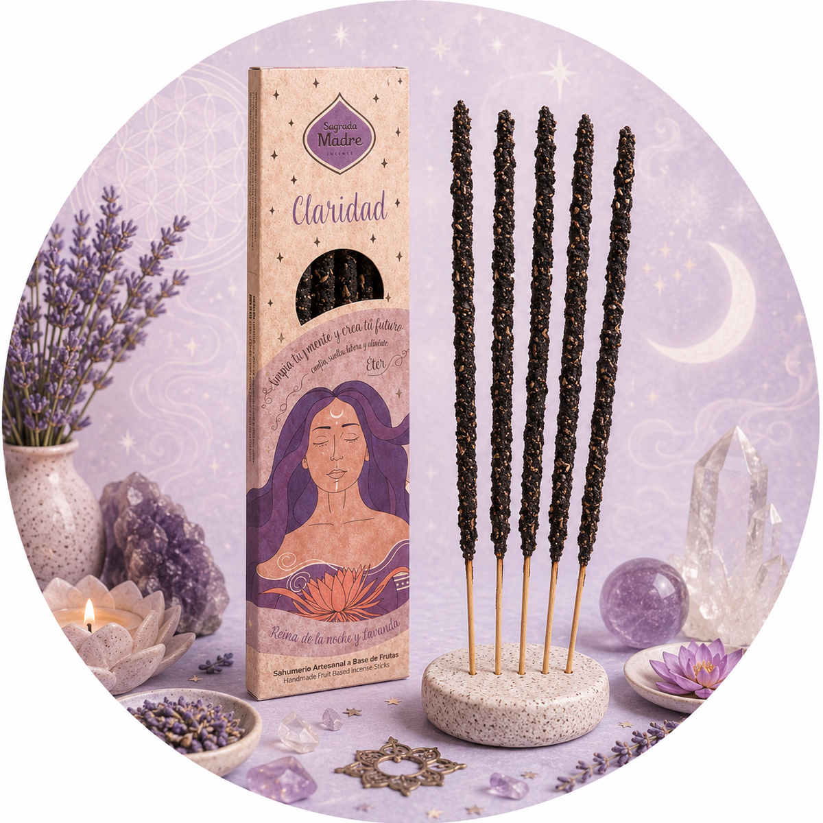 SAGRADA MADRE INCENSO 5 ELEMENTI - Diverse fragranze | Scopri su Clorophilla Shop