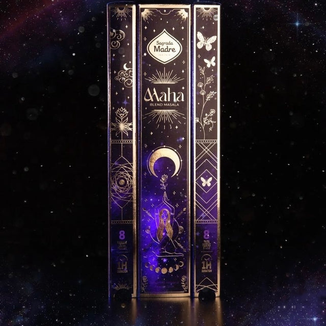 SAGRADA MADRE INCENSO MAHA MASALA - Energia del sole, della luna e delle stelle | Scopri su Clorophilla Shop
