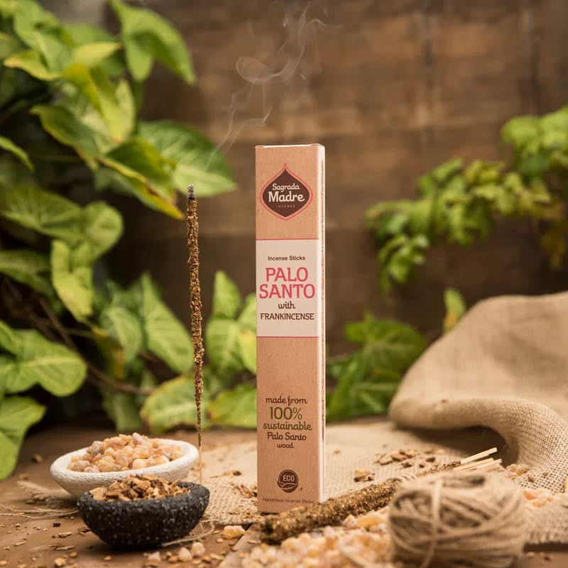 SAGRADA MADRE INCENSO LINEA PALO SANTO - Palo santo e Frankincense | Scopri su Clorophilla Shop