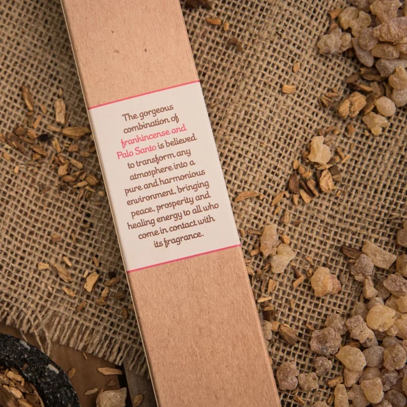 SAGRADA MADRE INCENSO LINEA PALO SANTO - Palo santo e Frankincense | Scopri su Clorophilla Shop