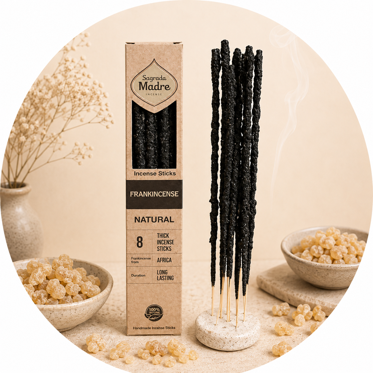 SAGRADA MADRE INCENSO NATURALE - Frankincense (Olibano) | Scopri su Clorophilla Shop