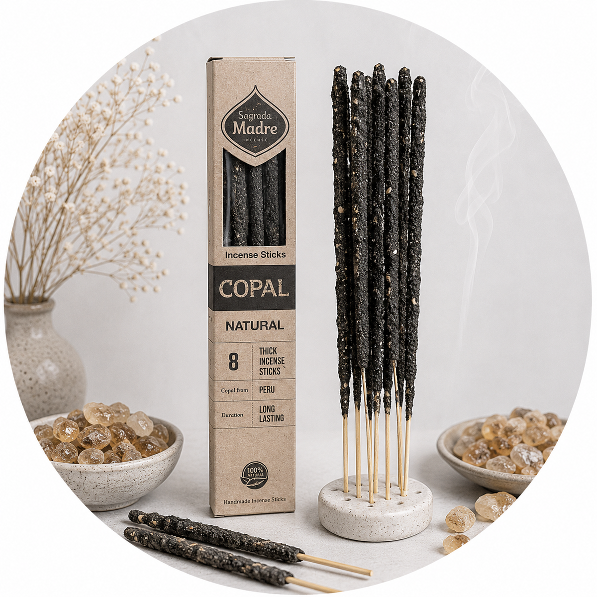 SAGRADA MADRE INCENSO NATURALE - Copale | Scopri su Clorophilla Shop