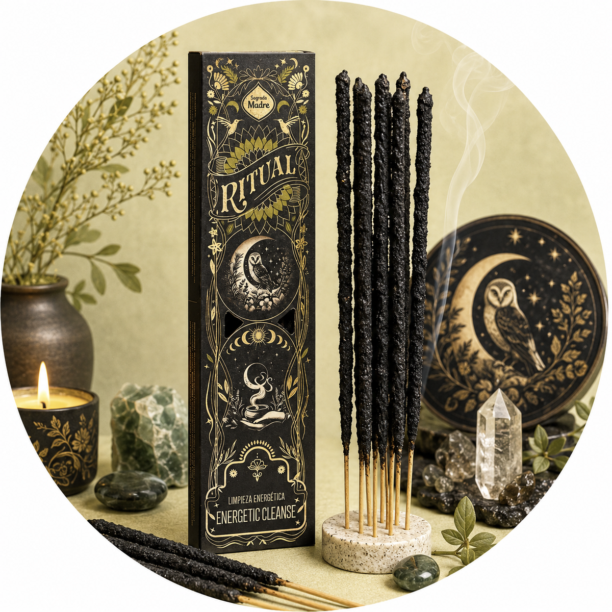 SAGRADA MADRE INCENSO LINEA RITUAL - Pulizia Energetica | Scopri su Clorophilla Shop