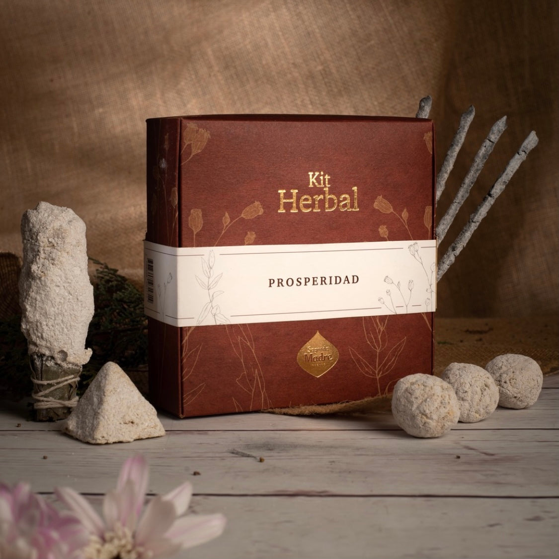SAGRADA MADRE KIT INCENSO HERBAL - Prosperità | Scopri su Clorophilla Shop