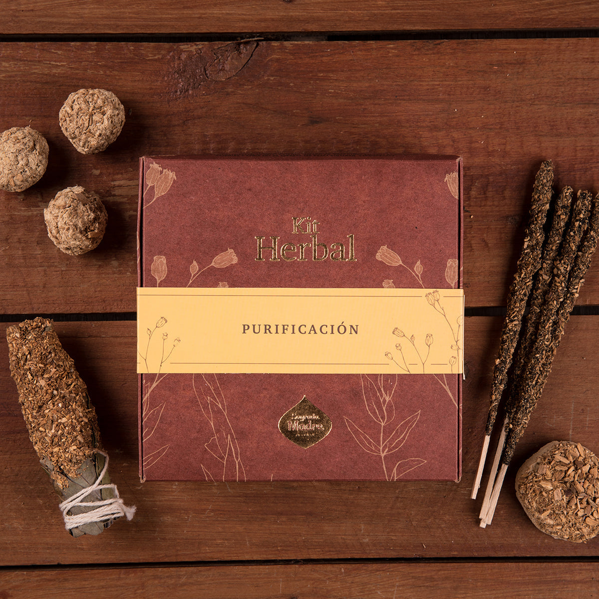 SAGRADA MADRE KIT INCENSO HERBAL - Purificazione | Scopri su Clorophilla Shop