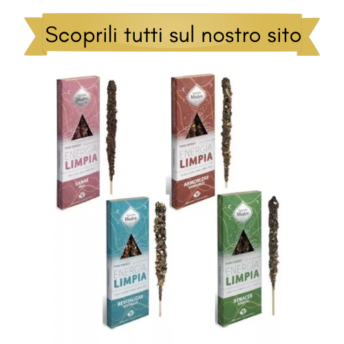 SAGRADA MADRE INCENSO LINEA ENERGIA LIMPIA - Armonizzazione | Scopri su Clorophilla Shop