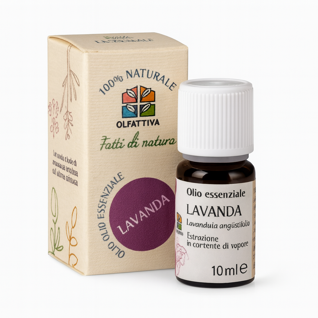 OLFATTIVA OLIO ESSENZIALE LAVANDA - Calmante e riequilibrante | Scopri su Clorophilla Shop