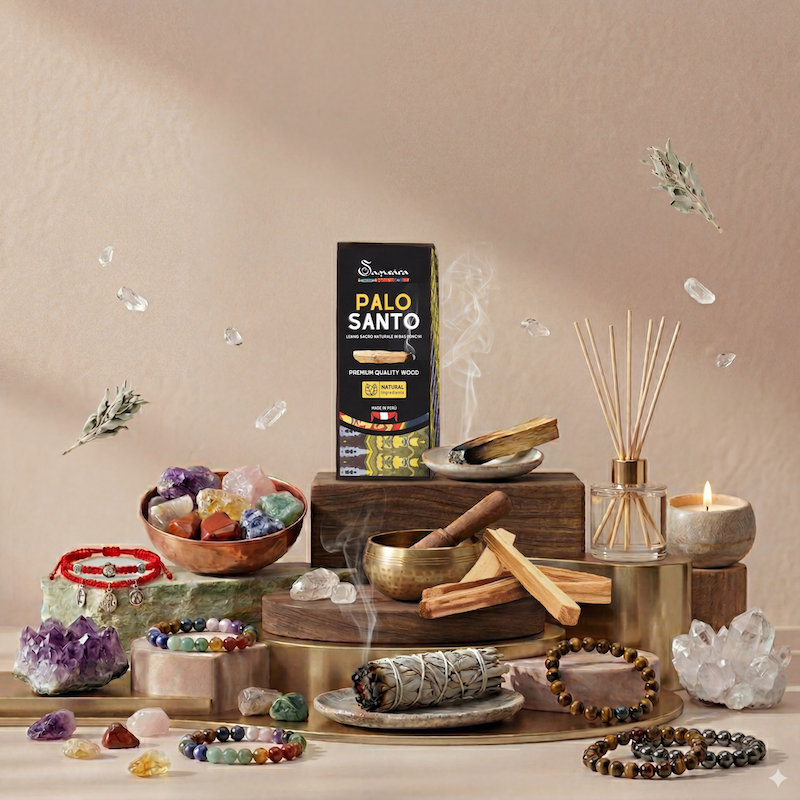 SAMSARA BASTONCINI DI PALO SANTO MADE IN PERÙ - Qualità AA+ | Scopri su Clorophilla Shop