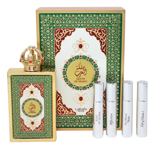 Lattafa QUEEN OF ARABIA Profumo arabo - Gift set | Scopri su Clorophilla Shop