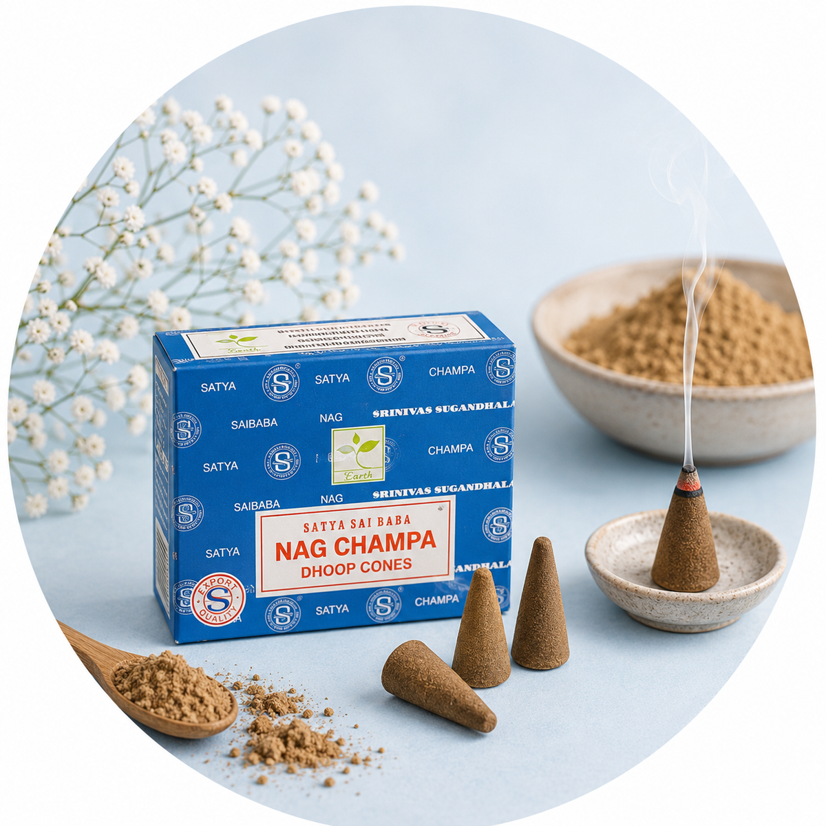 SATYA CONI DI INCENSO - Nag champa | Scopri su Clorophilla Shop