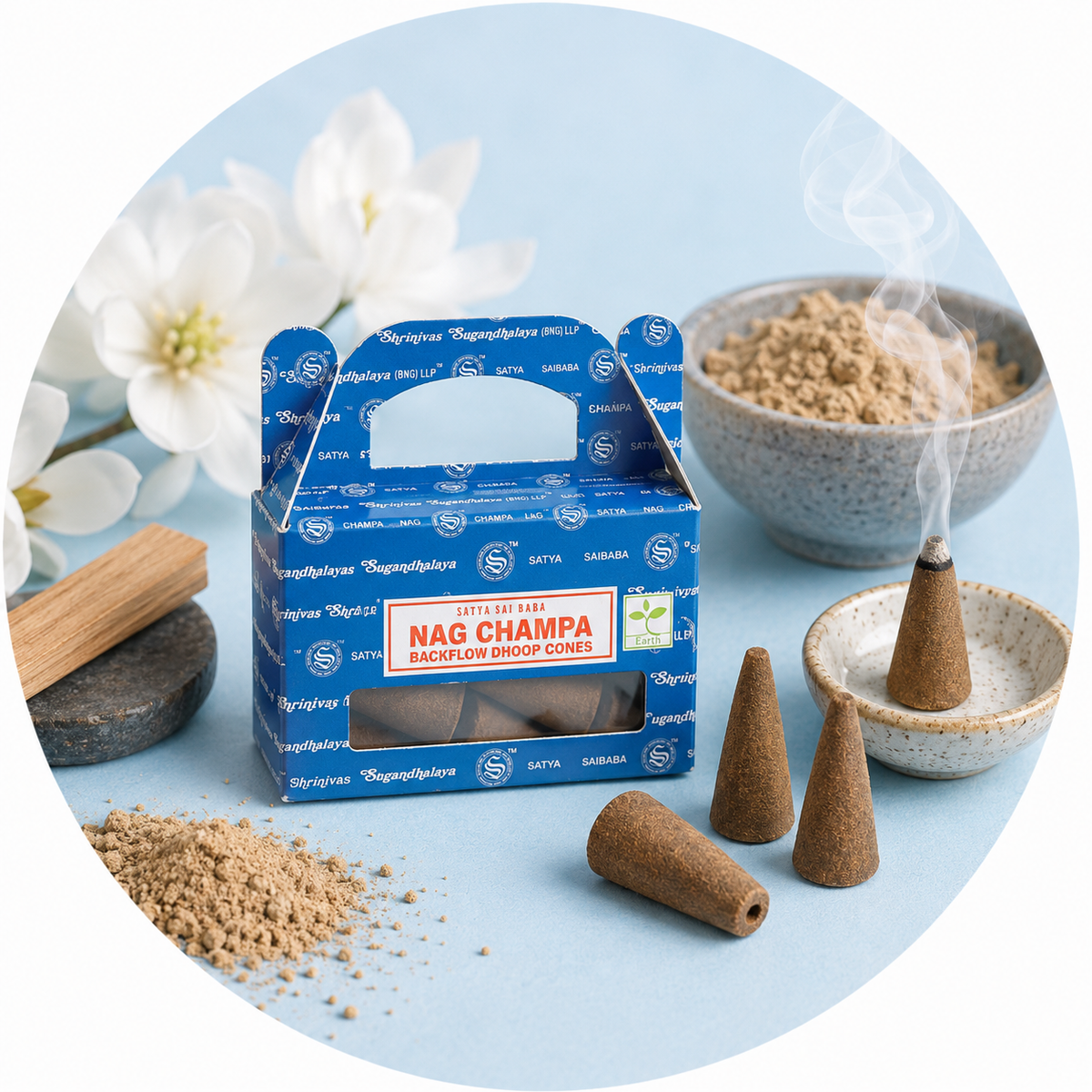 SATYA CONI DI INCENSO A CASCATA - Nag champa | Scopri su Clorophilla Shop