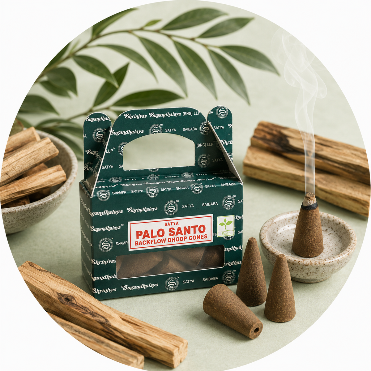 SATYA CONI DI INCENSO A CASCATA - Palo Santo | Scopri su Clorophilla Shop