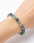 BRACCIALE SCAGLIE IN FLUORITE - Concentrazione e chiarezza mentale | Scopri su Clorophilla Shop