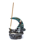 BRUCIAINCENSO A CASCATA - Luna smaltata | Scopri su Clorophilla Shop