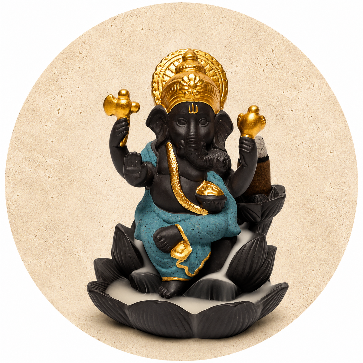 BRUCIAINCENSO A CASCATA - Ganesh | Scopri su Clorophilla Shop