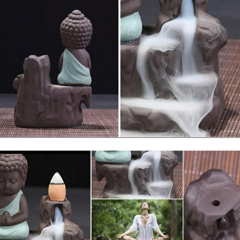 BRUCIAINCENSO A CASCATA - Piccolo Buddha | Scopri su Clorophilla Shop