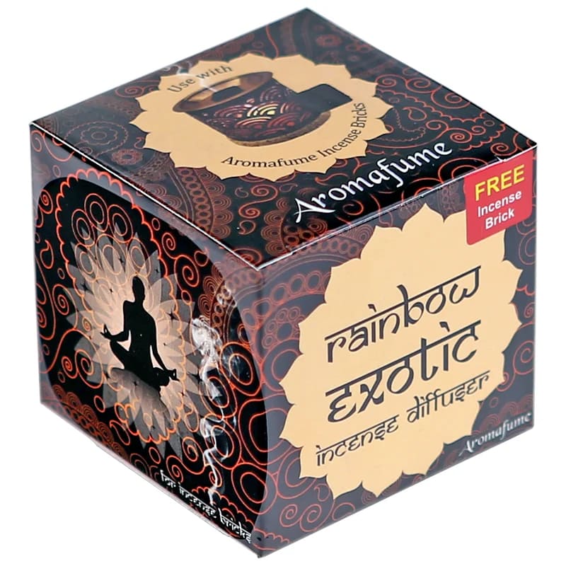 AROMAFUME KIT INCENSO IN MATTONCINI SENZA FUMO - Arcobaleno | Scopri su Clorophilla Shop