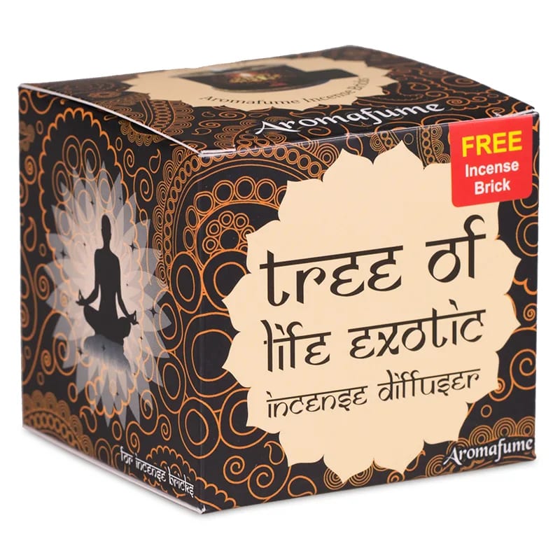 AROMAFUME KIT INCENSO IN MATTONCINI SENZA FUMO - Albero della vita | Scopri su Clorophilla Shop