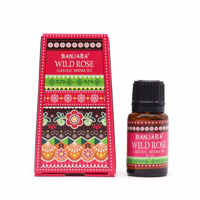 BANJARA OLIO AROMATICO PER DIFFUSIONE - Rosa selvatica | Scopri su Clorophilla Shop