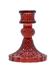CANDELIERE VINTAGE IN VETRO - Rosso | Scopri su Clorophilla Shop
