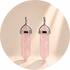 CIONDOLO PRISMA IN QUARZO ROSA - Amore e armonia | Scopri su Clorophilla Shop