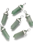 CIONDOLO PRISMA IN AVVENTURINA VERDE - Fortuna, equilibrio e benessere | Scopri su Clorophilla Shop