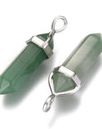 CIONDOLO PRISMA IN AVVENTURINA VERDE - Fortuna, equilibrio e benessere | Scopri su Clorophilla Shop