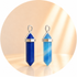 CIONDOLO PRISMA IN AGATA BLU - Calma, comunicazione ed equilibrio | Scopri su Clorophilla Shop