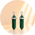 CIONDOLO PRISMA IN MALACHITE SINTETICA - Trasformazione, protezione e crescita personale | Scopri su Clorophilla Shop