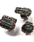 ANELLO CON TORMALINA NERA GREZZA - Protezione e schermatura | Scopri su Clorophilla Shop