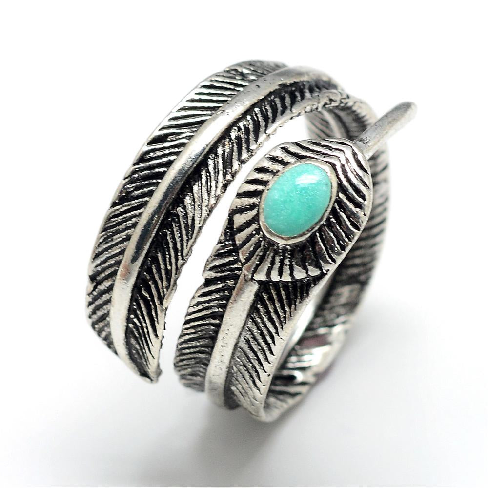 ANELLO FOGLIA VINTAGE - regolabile | Scopri su Clorophilla Shop