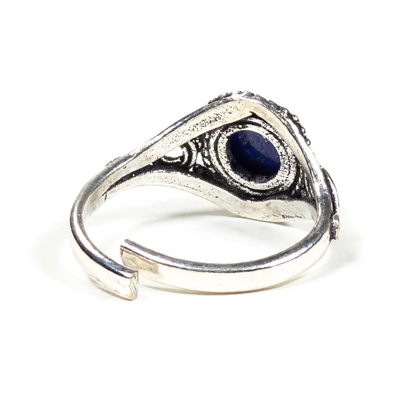 ANELLO VINTAGE IN LAPISLAZZULI - Saggezza, comunicazione e intuizione | Scopri su Clorophilla Shop
