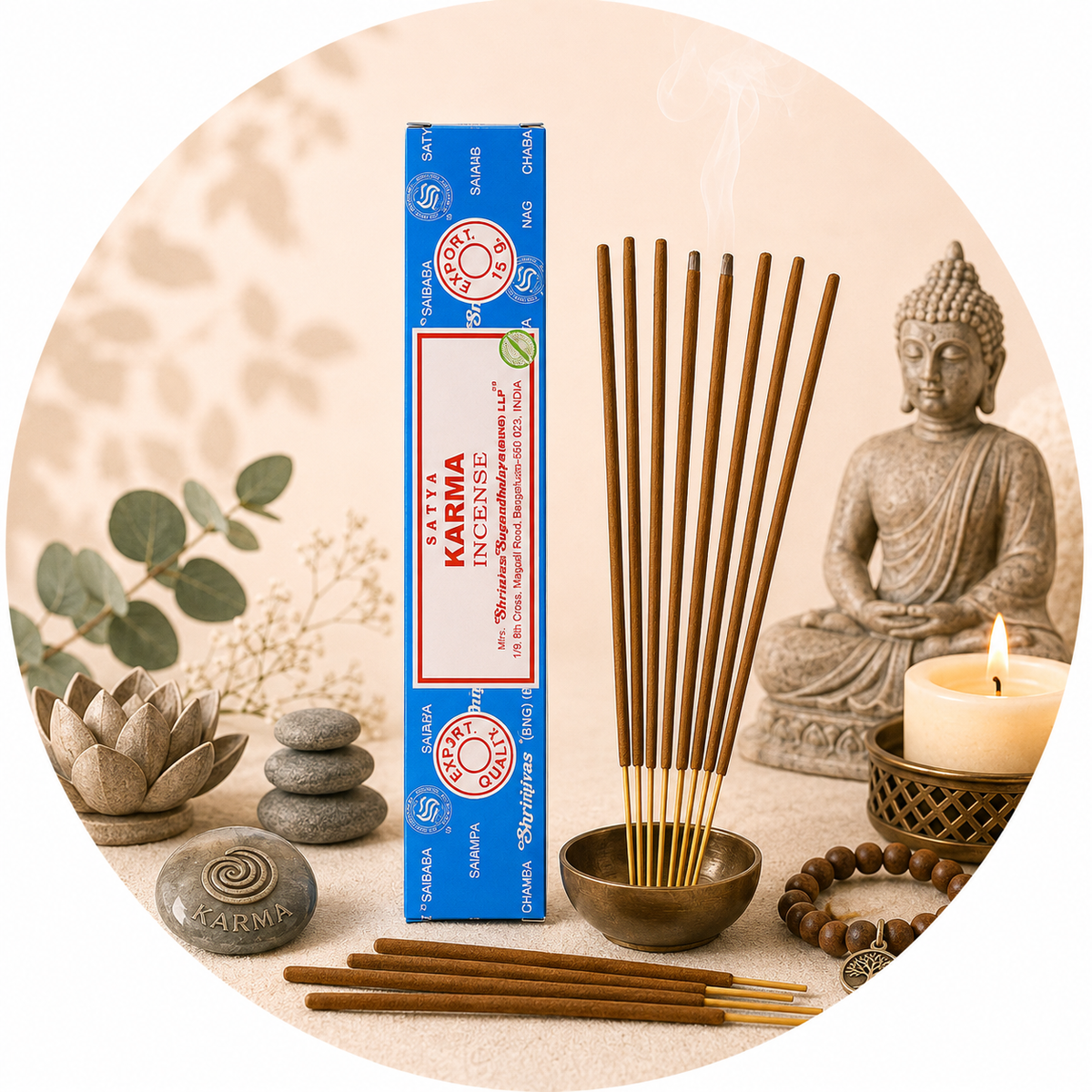 SATYA INCENSO IN BASTONCINI - Karma | Scopri su Clorophilla Shop