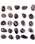 RUNE IN AMETISTA - Sacchetto di cotone | Scopri su Clorophilla Shop