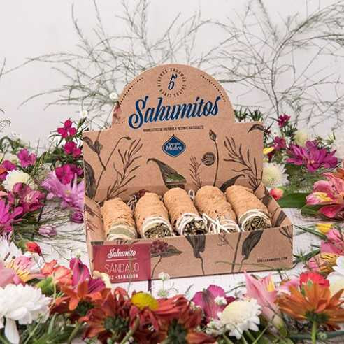 Sagrada Madre Smudge di erbe artigianali - Salvia e Sandalo | Scopri su Clorophilla Shop